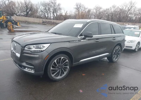 2020 Lincoln Aviator Reserve из США, поврежденный, VIN 5LM5J7XC2LGL30139